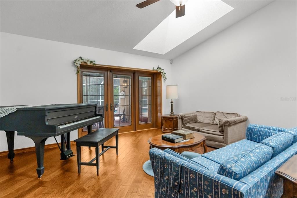 Interior, Living room, Piano, Wood Texture Flooring