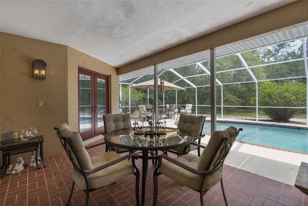 Dining room, Glass Ceilings, Interior, Pool, Sun Room