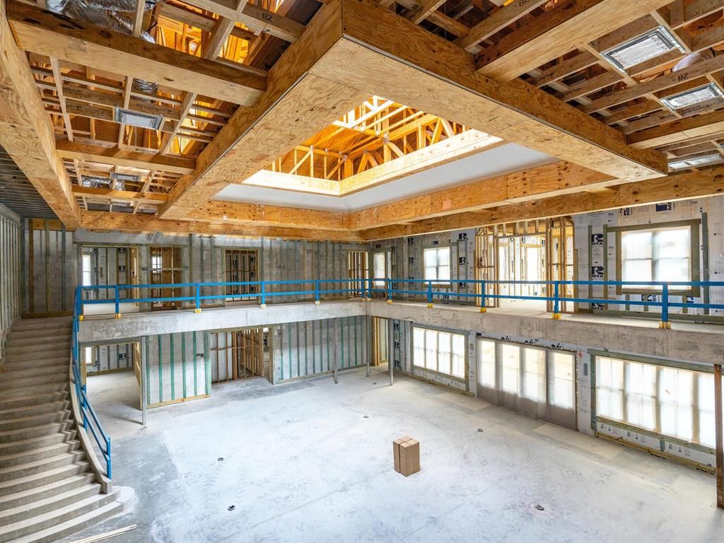 Interior, Wooden Beams