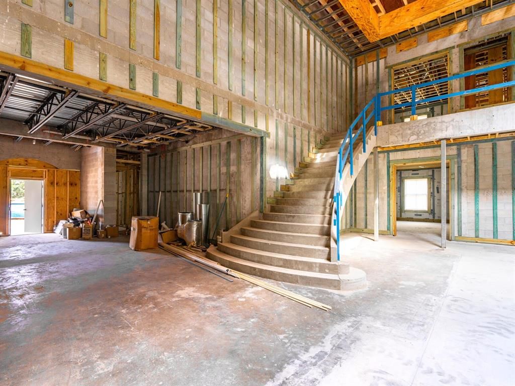 Interior, Wooden Beams