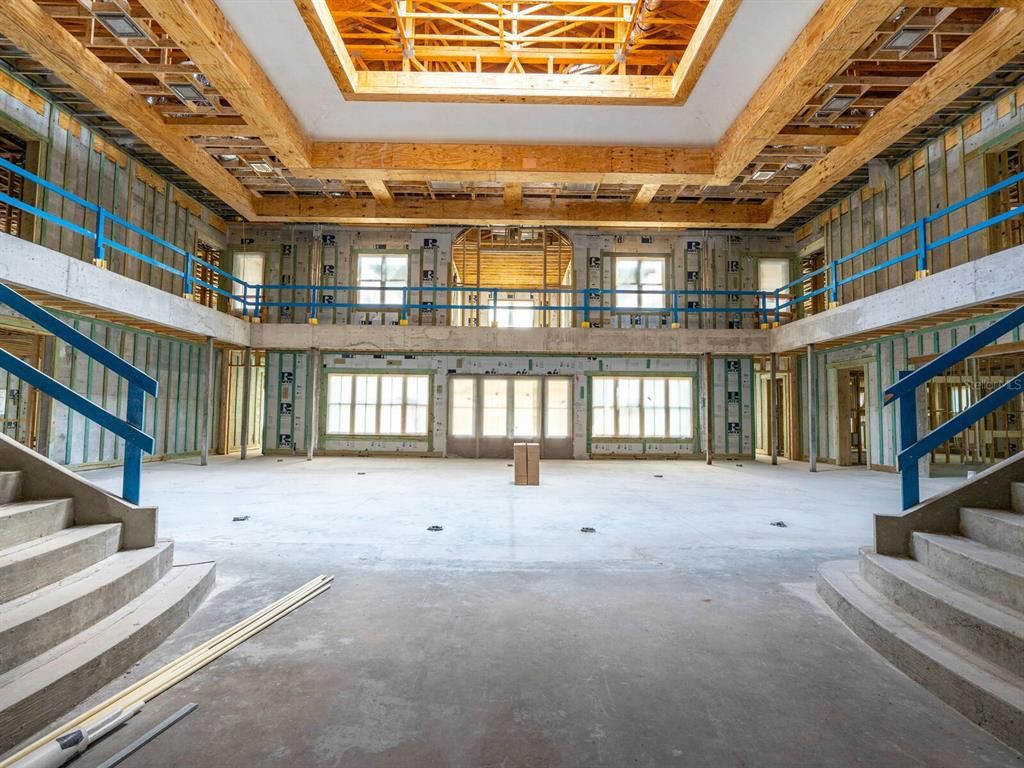 Interior, Wooden Beams