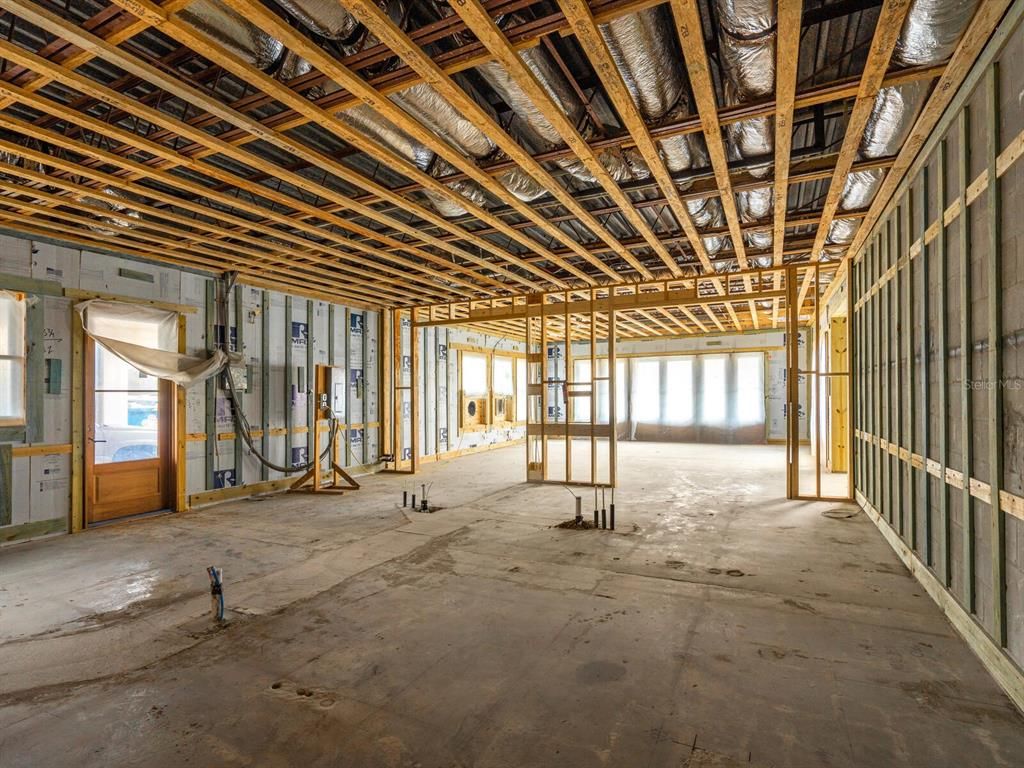 Interior, Wooden Beams