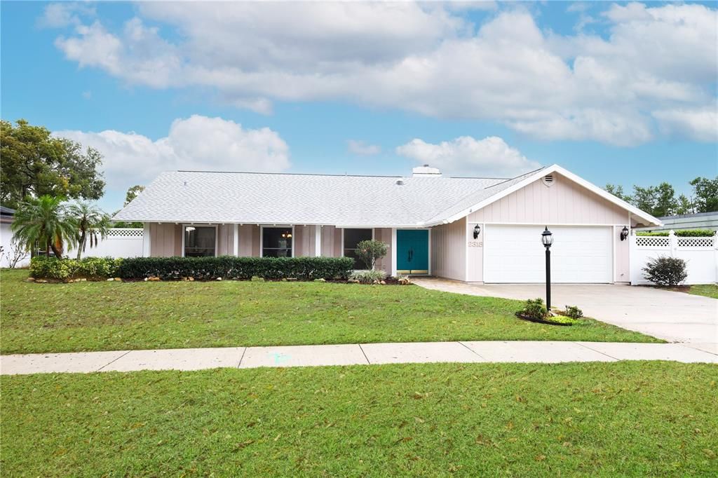 Attached, Backyard, Exterior, Facade, Ranch