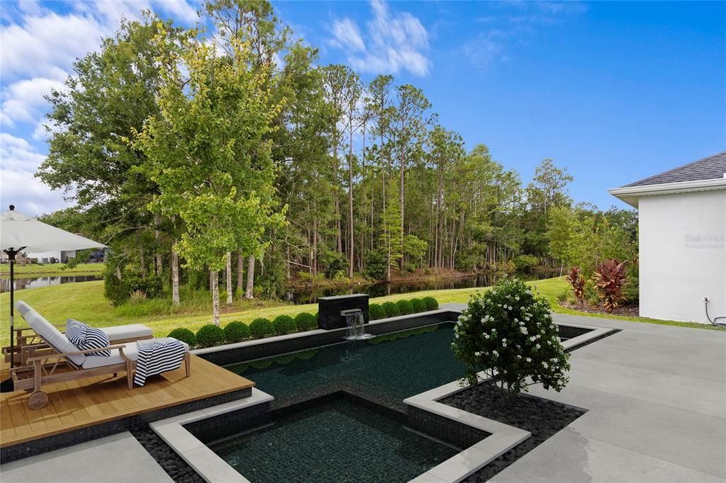Backyard, Exterior, Pool