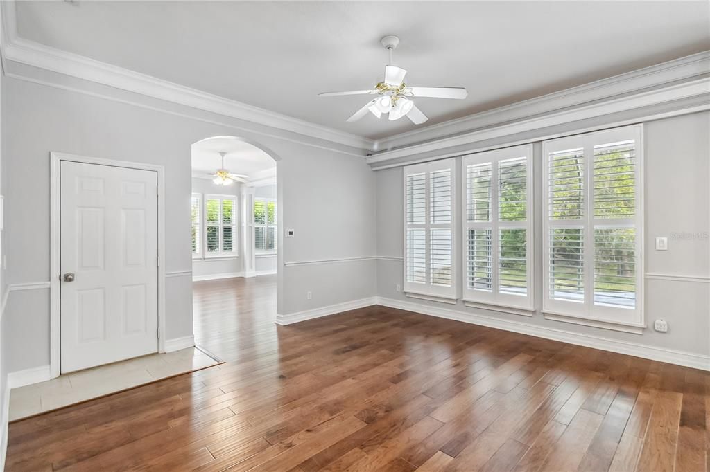 Empty room, Interior, Wood Texture Flooring