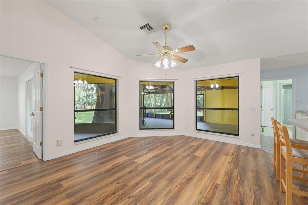Empty room, Interior, Wood Texture Flooring