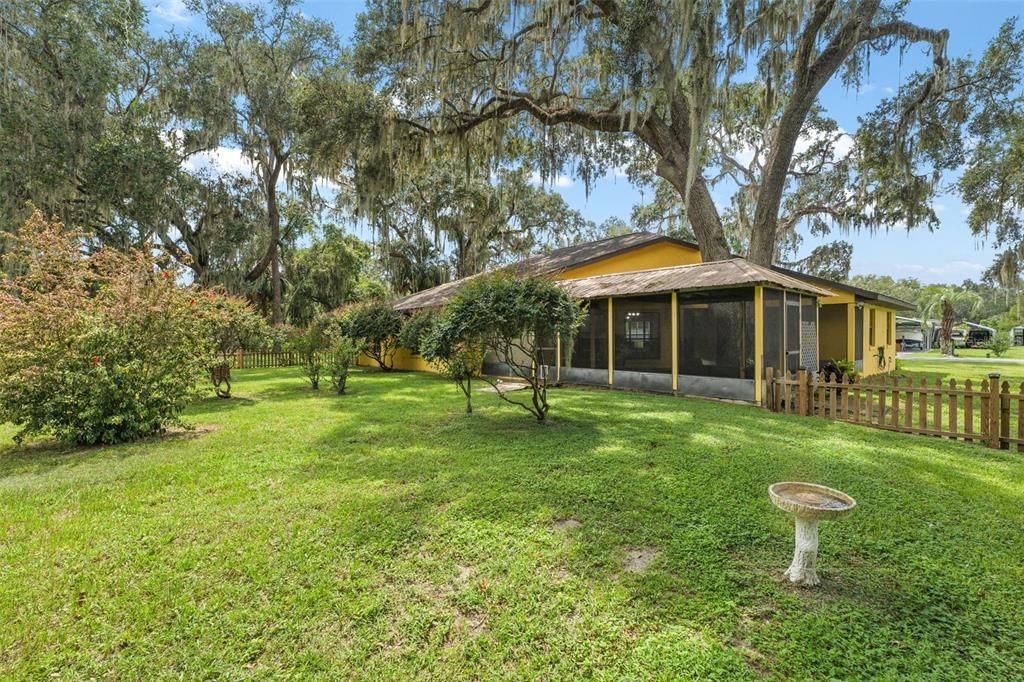 Backyard, Exterior