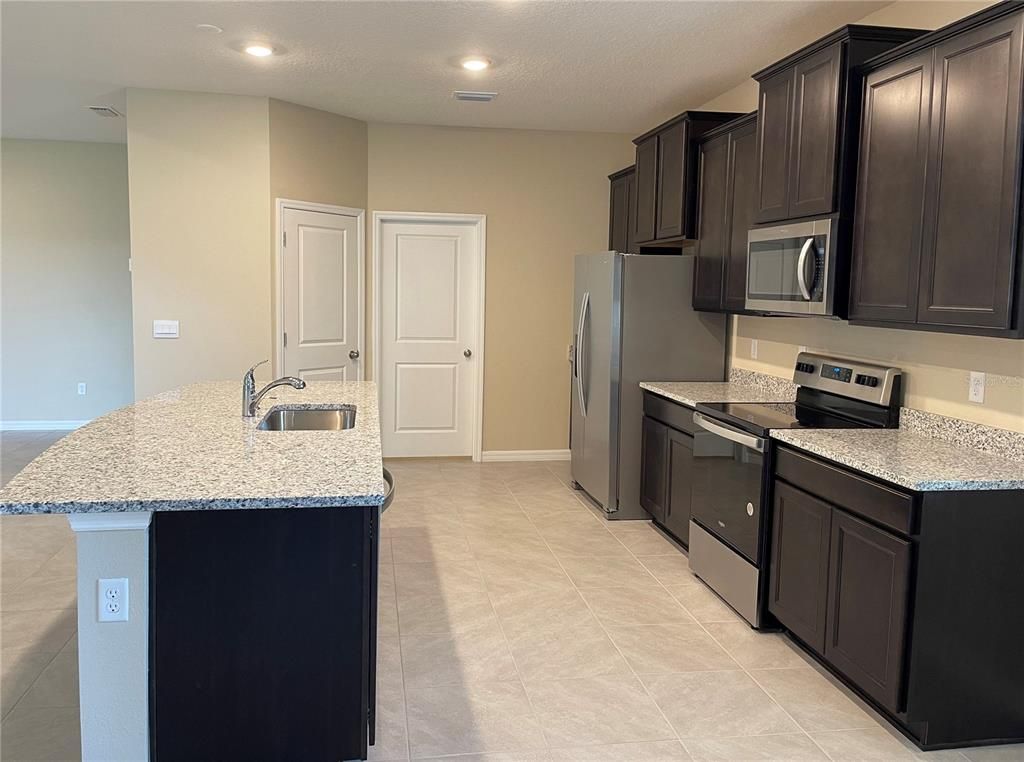 Interior, Kitchen, Recessed Lighting