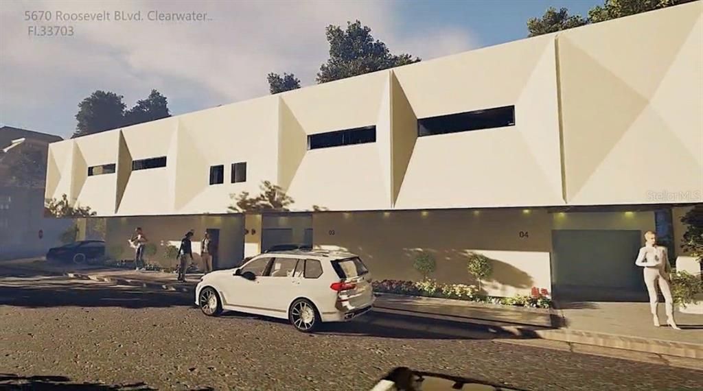 Exterior, Facade, Modern