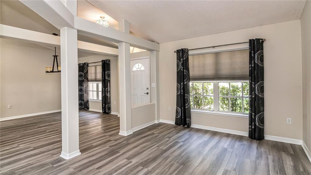 Empty room, Interior, Wood Texture Flooring