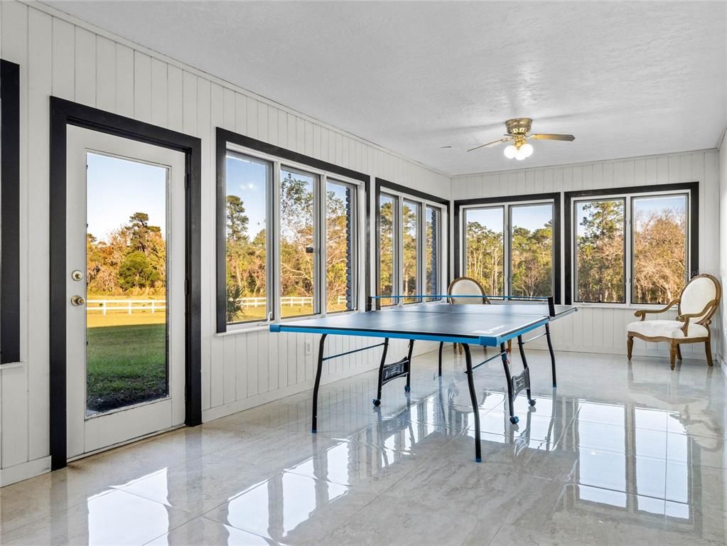 Game Room, Interior, Sun Room