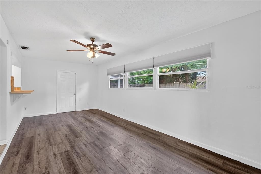 Empty room, Interior, Wood Texture Flooring