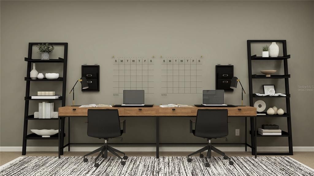 Home Office, Interior