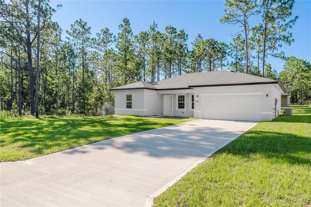 Attached, Backyard, Exterior, Facade, Ranch