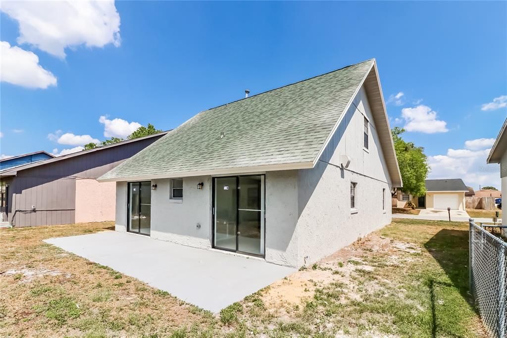 Backyard, Exterior