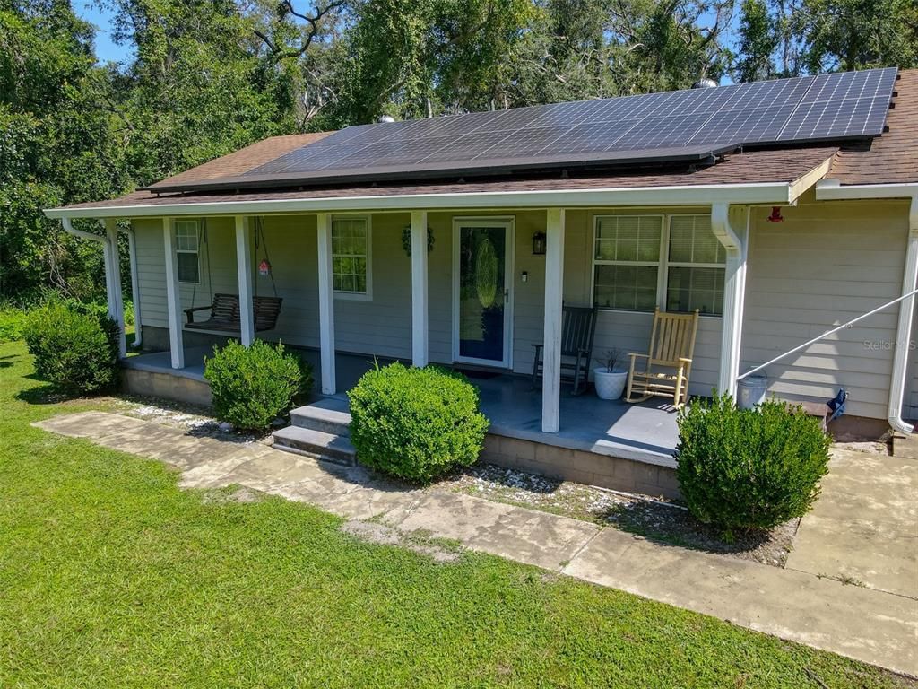 Exterior, Solar Panels