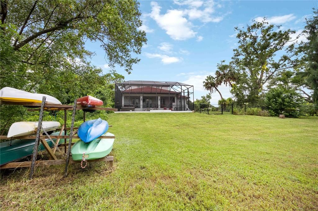 Backyard, Exterior