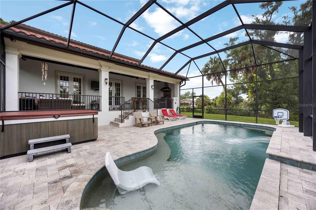 Glass Ceilings, Hot Tub, Interior, Pool, Sun Room