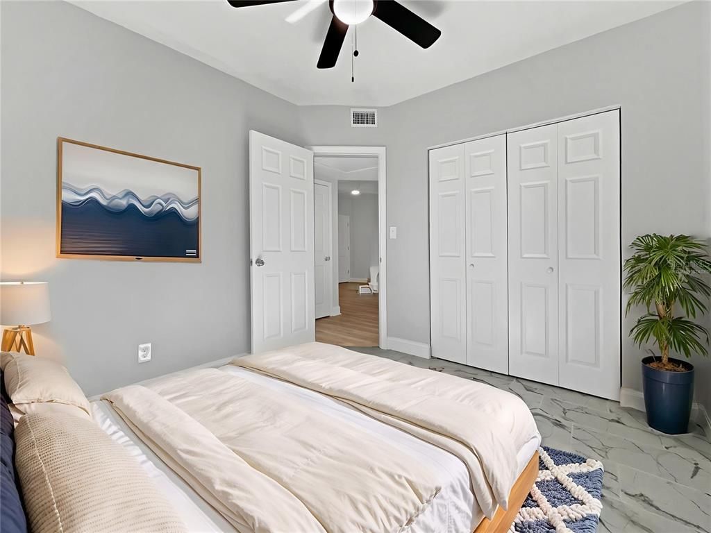 Bedroom, Interior, Marble