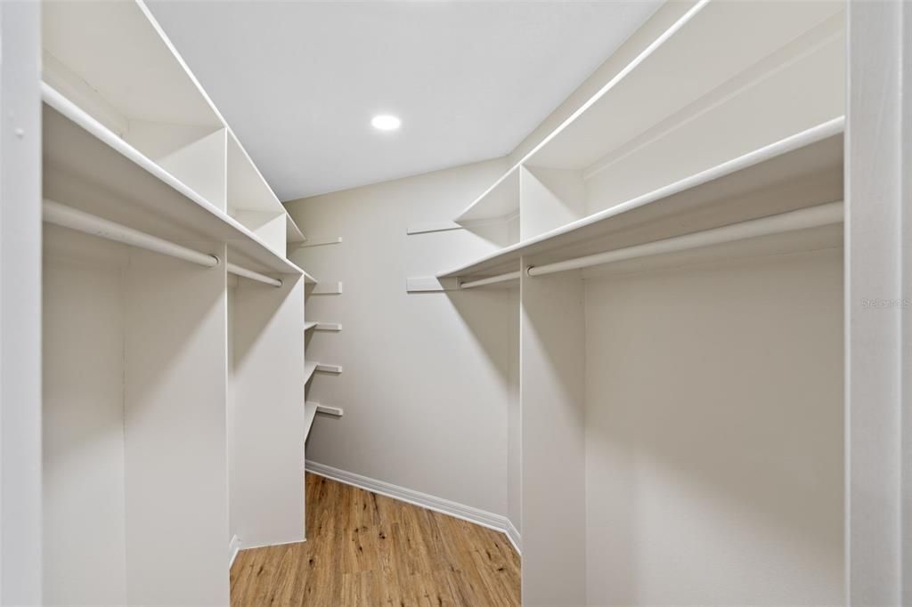 Interior, Recessed Lighting, Walk-in Closets, Wood Texture Flooring