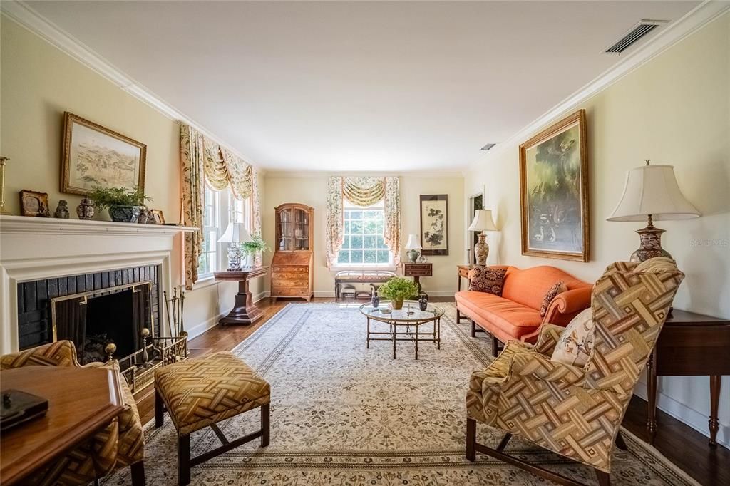 Fireplace, Interior, Living room, Wood Texture Flooring