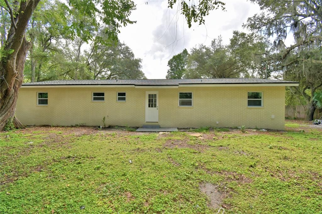 Backyard, Exterior