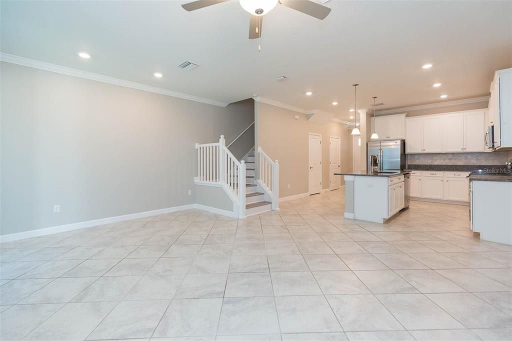 Interior, Kitchen, Pendant Lights, Recessed Lighting