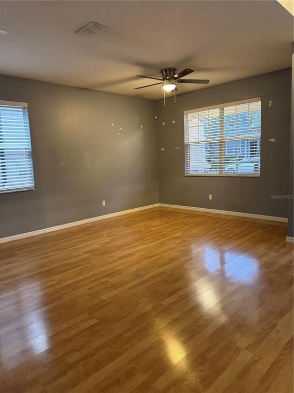 Empty room, Interior, Wood Texture Flooring