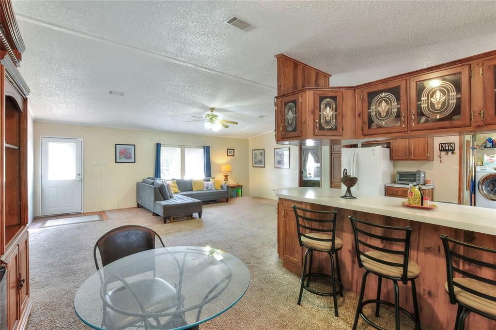 Interior, Kitchen, Living room