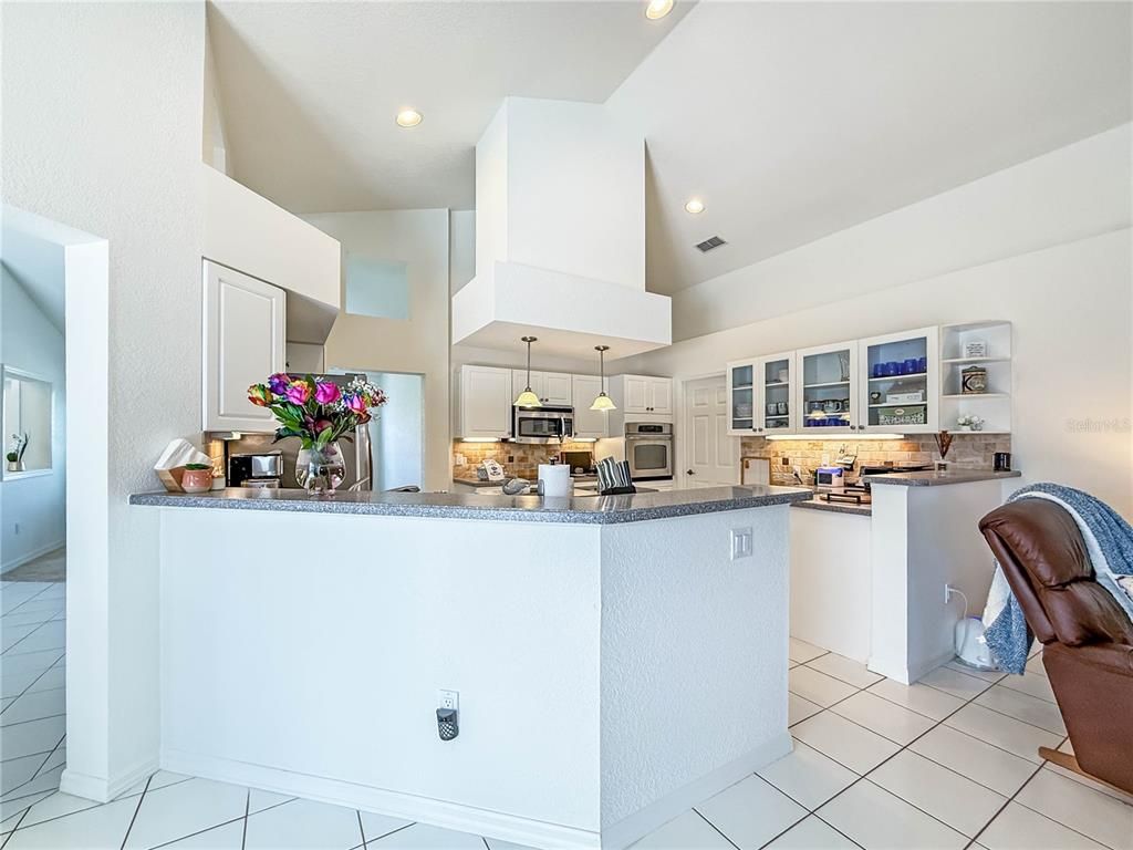 Interior, Kitchen, Pendant Lights, Recessed Lighting
