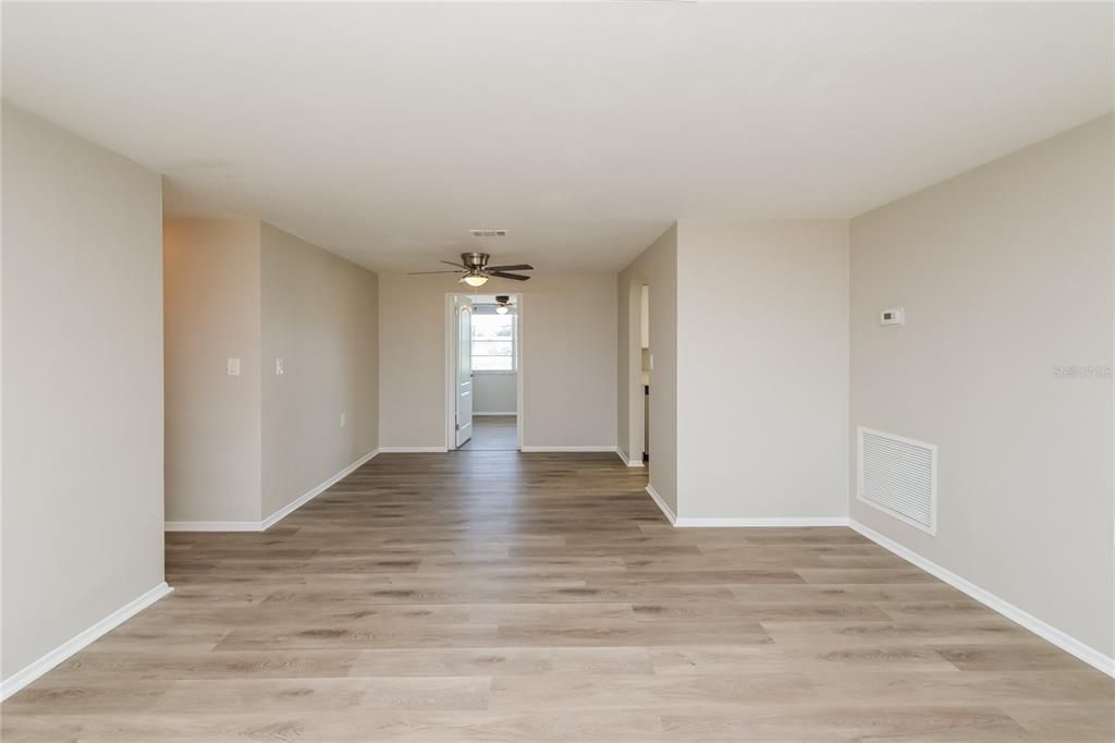 Empty room, Interior, Wood Texture Flooring