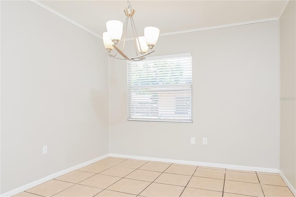 Chandelier, Empty room, Interior