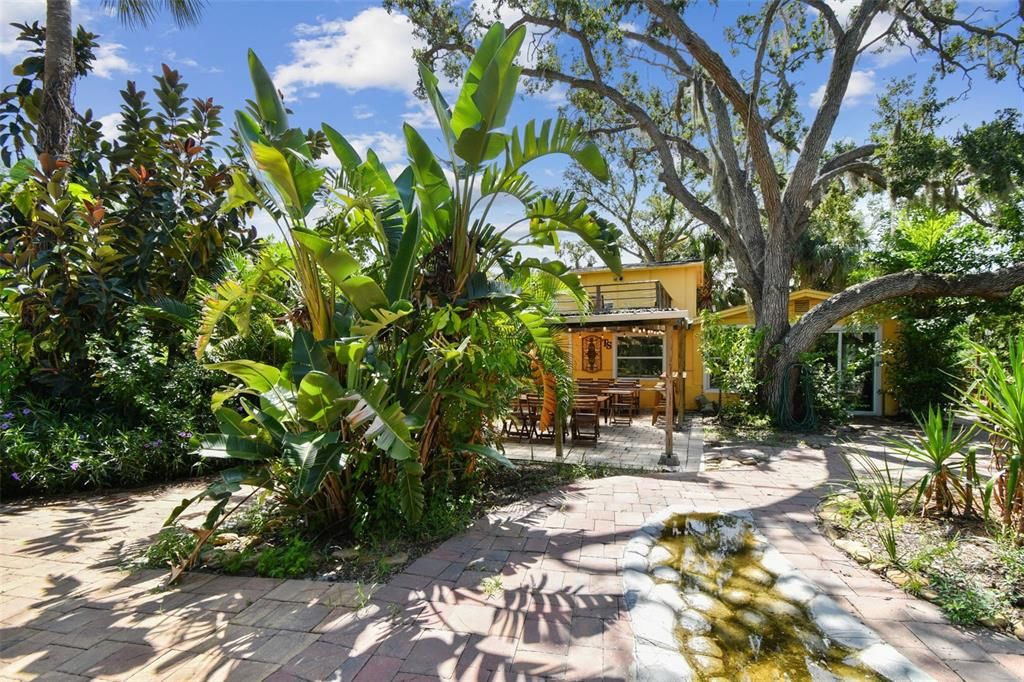 Backyard, Exterior