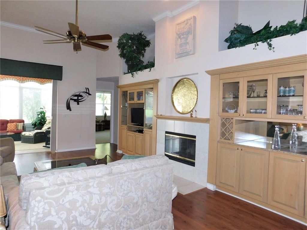 Fireplace, Interior, Living room, Wood Texture Flooring