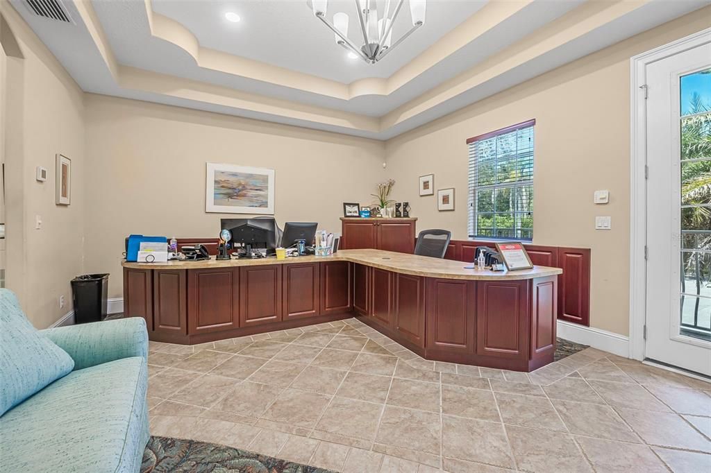 Home Office, Interior, Recessed Lighting