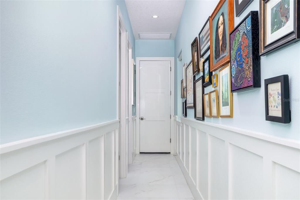 Interior, Marble, Recessed Lighting