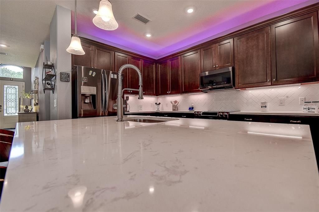 Interior, Kitchen, Pendant Lights, Recessed Lighting