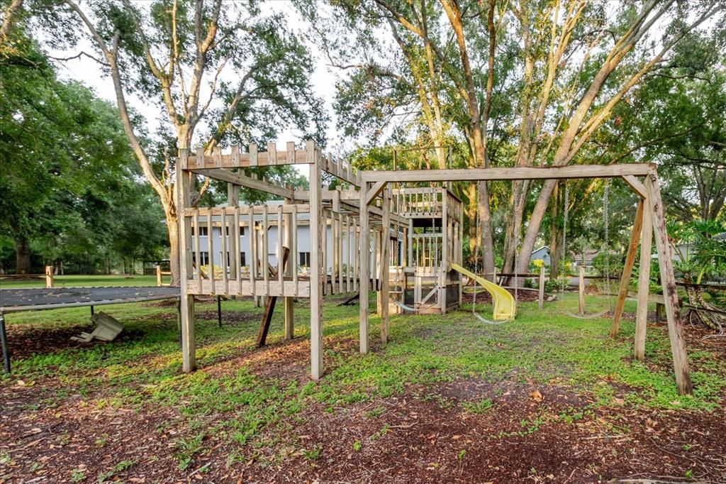 Backyard, Exterior, Playground