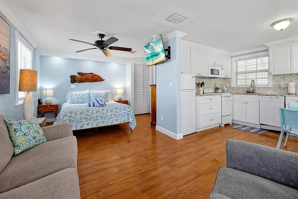Bedroom, Interior, Kitchen, Wood Texture Flooring