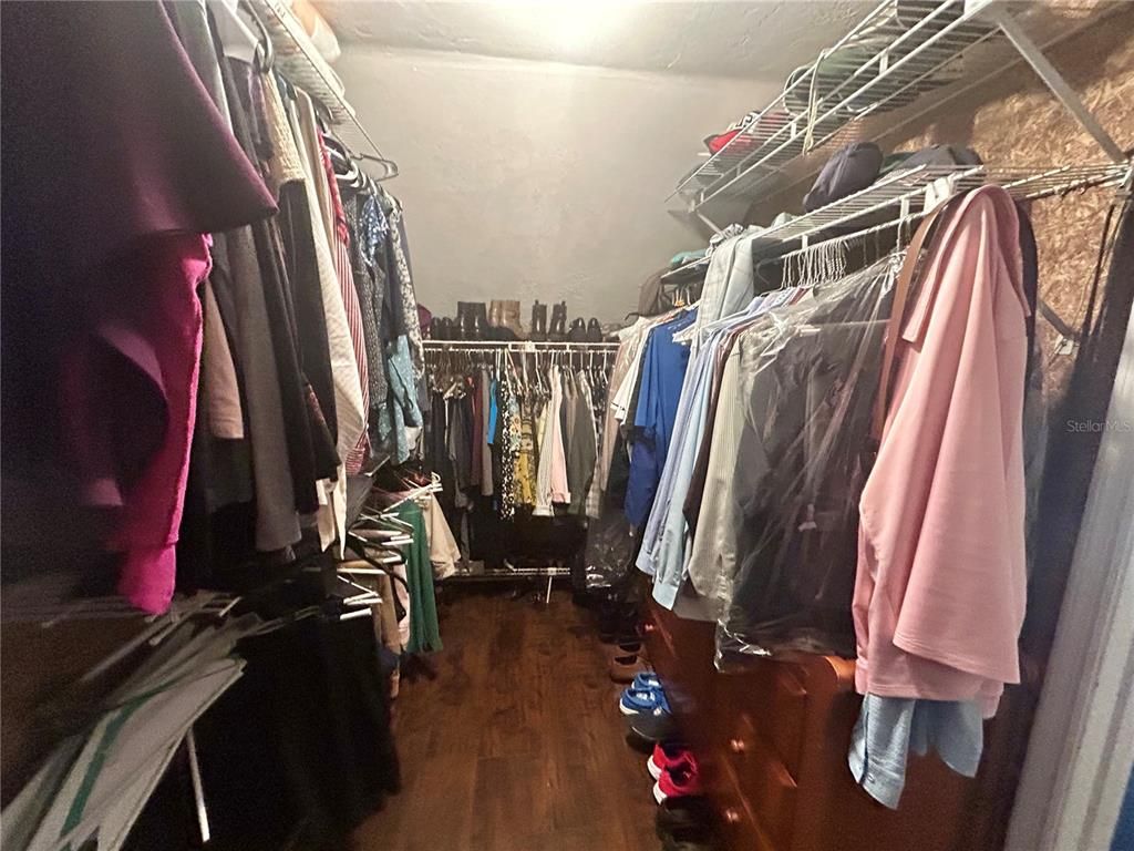 Interior, Walk-in Closets, Wood Texture Flooring