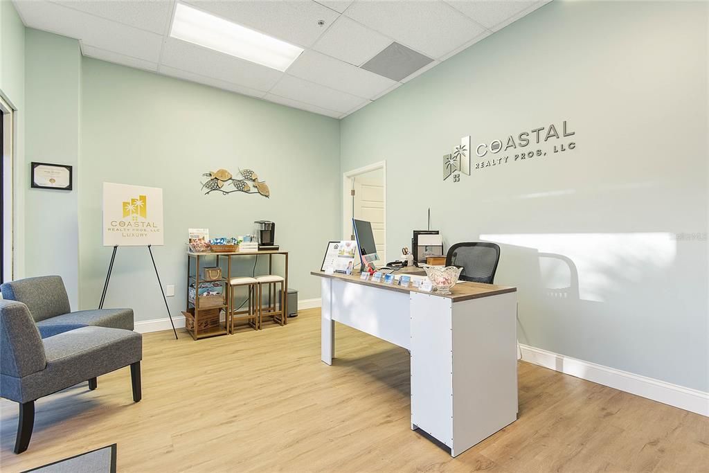 Home Office, Interior, Wood Texture Flooring