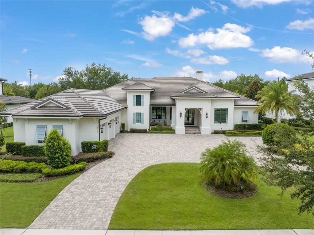 Backyard, Exterior, Facade, French Provincial