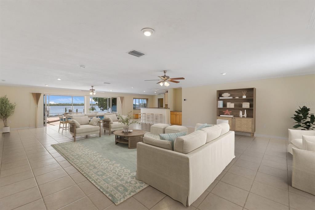Interior, Living room, Recessed Lighting, Water