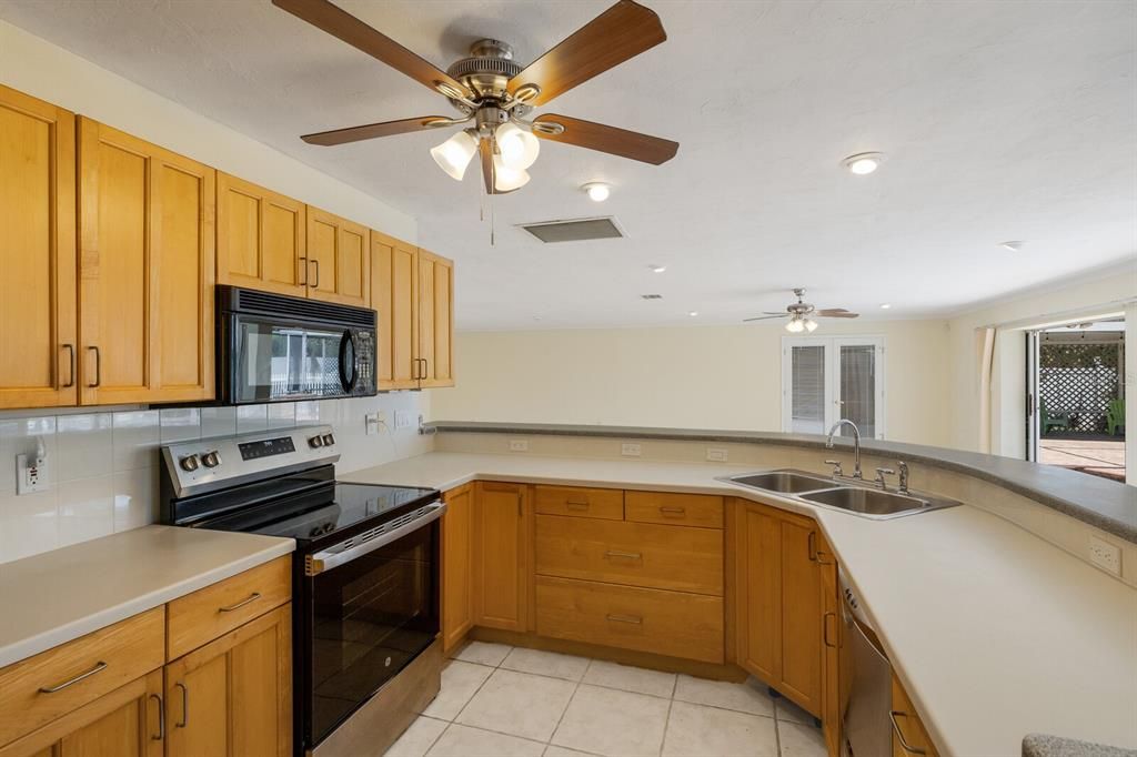 Interior, Kitchen, Recessed Lighting