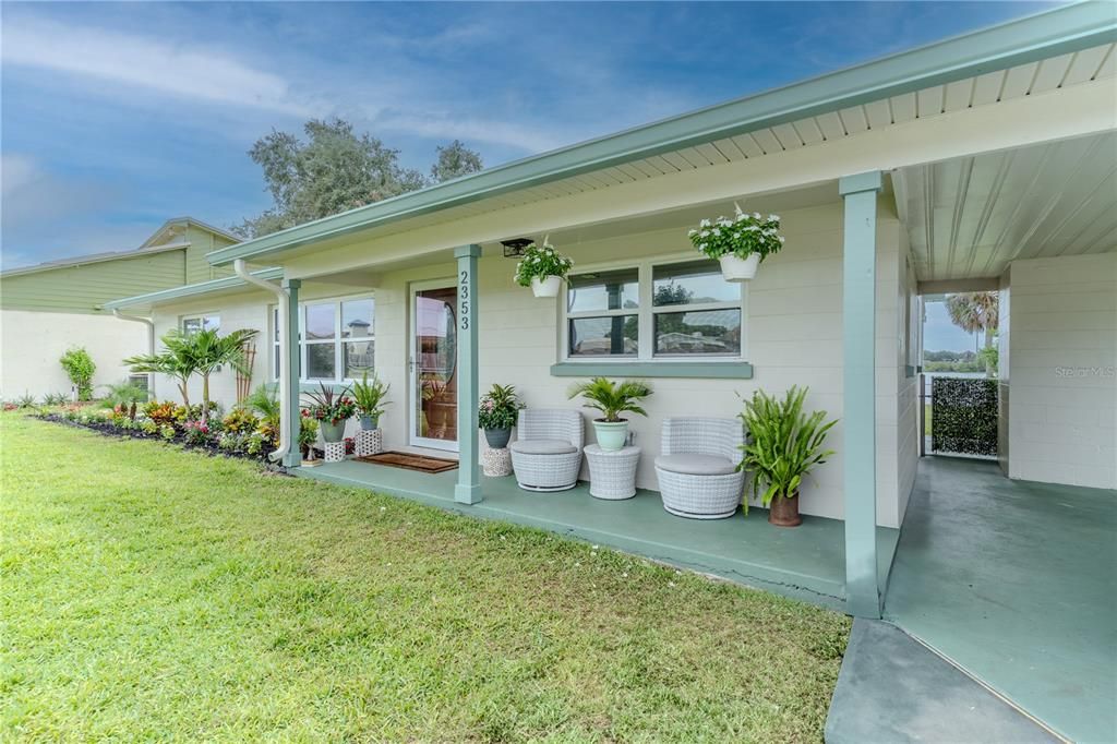 Backyard, Exterior