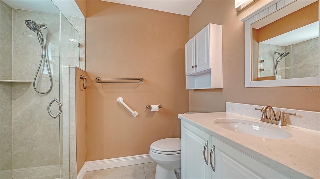 Bathroom, Glass Shower, Interior