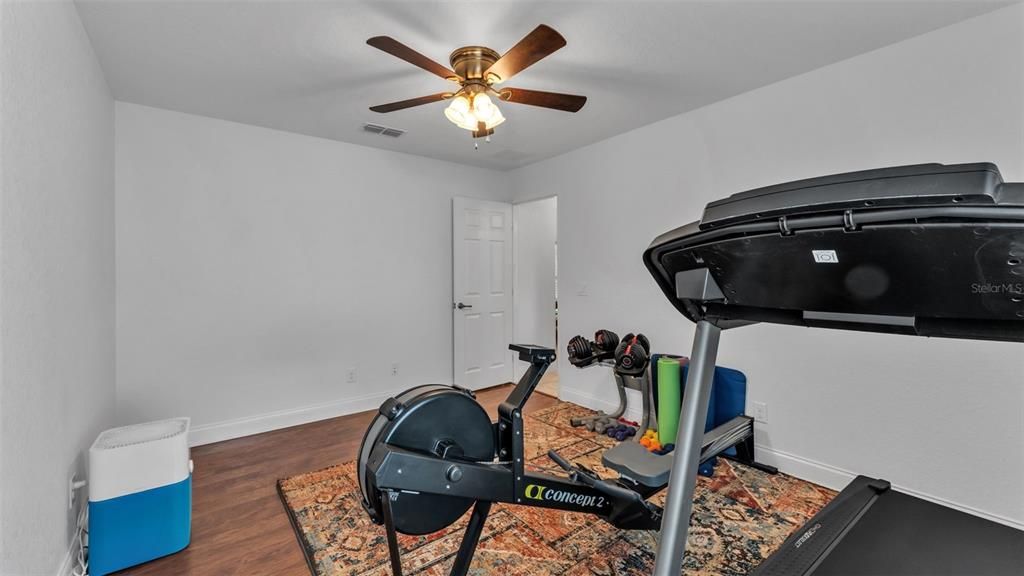 Fitness Equipment, Interior, Wood Texture Flooring