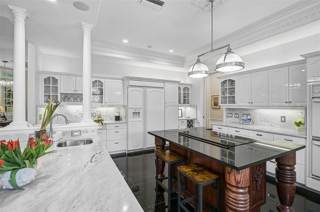 Interior, Kitchen, Pendant Lights, Recessed Lighting