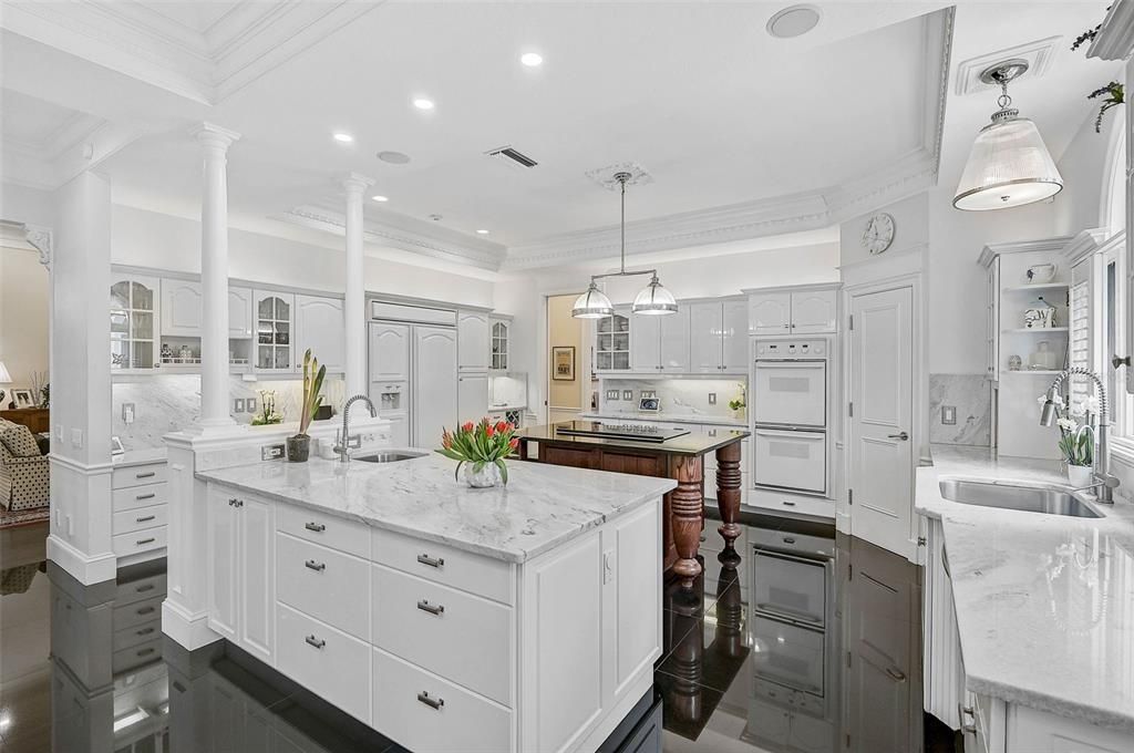 Interior, Kitchen, Pendant Lights, Recessed Lighting