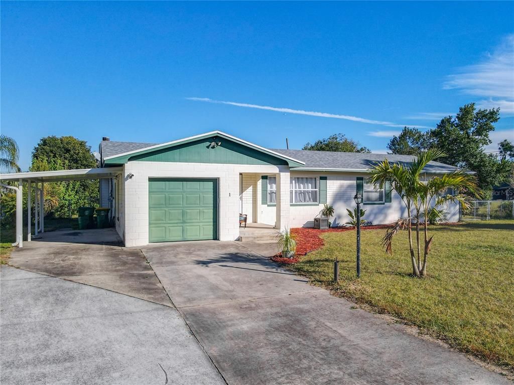 Attached, Backyard, Exterior, Facade, Ranch